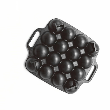 Mini Takoyaki Cast Iron Bakeware Baking Pan with Helper Handle